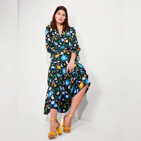 Kate Spade Floral Garden Cloqué Skirt - Picture 5 of 15